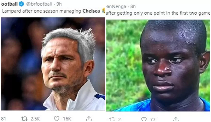 Meme Kocak Chelsea Dibabat, Ngerasa Masih di Conference League