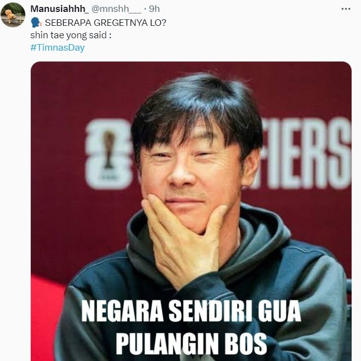 Meme Timnas Indonesia U-23 Gagal Lolos, Netizen Rindu STY