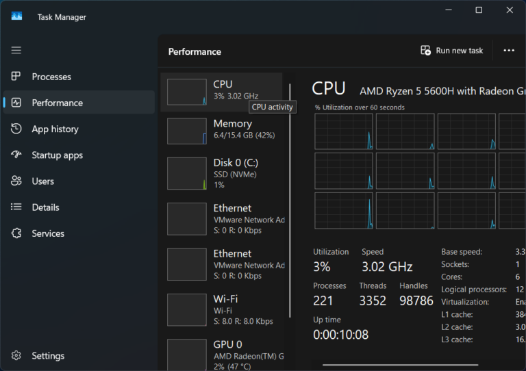Metrik CPU di Task Manager Kini Lebih Akurat Sejak Update KB5064081 | WinPoin