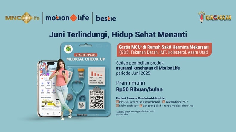 MNC Life Hadirkan SafeTember, Perlindungan Kesehatan Lengkap, Bonus Perawatan Vit C Gratis.