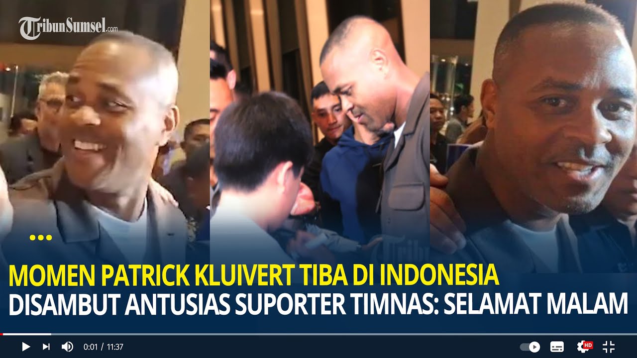 Momen Adrian Wibowo Disambut Patrick Kluivert