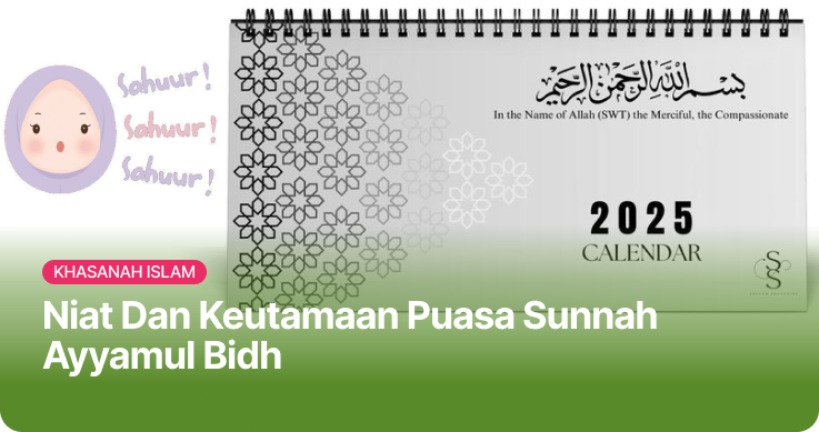 Niat Puasa Ayyamul Bidh dan Jadwalnya di Bulan September 2025