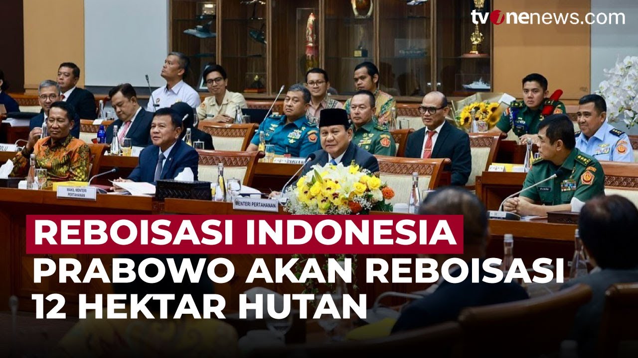 Prabowo di PBB: Kami Targetkan Reboisasi 12 Juta Hektare Hutan di RI