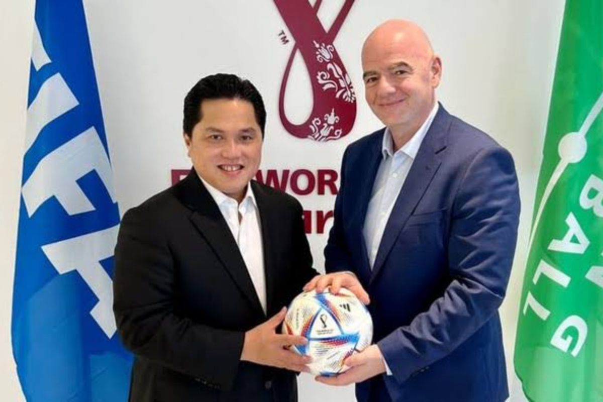 Presiden FIFA Justru Dukung Erick Thohir Sebagai Menpora meski Sudah Jadi Ketua PSSI, Ucapkan Selamat: Semoga Berhasil, Sahabatku!