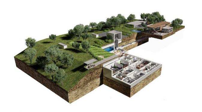 Proyek Bunker Kiamat Orang Super Kaya, Ada Kolam Renangnya