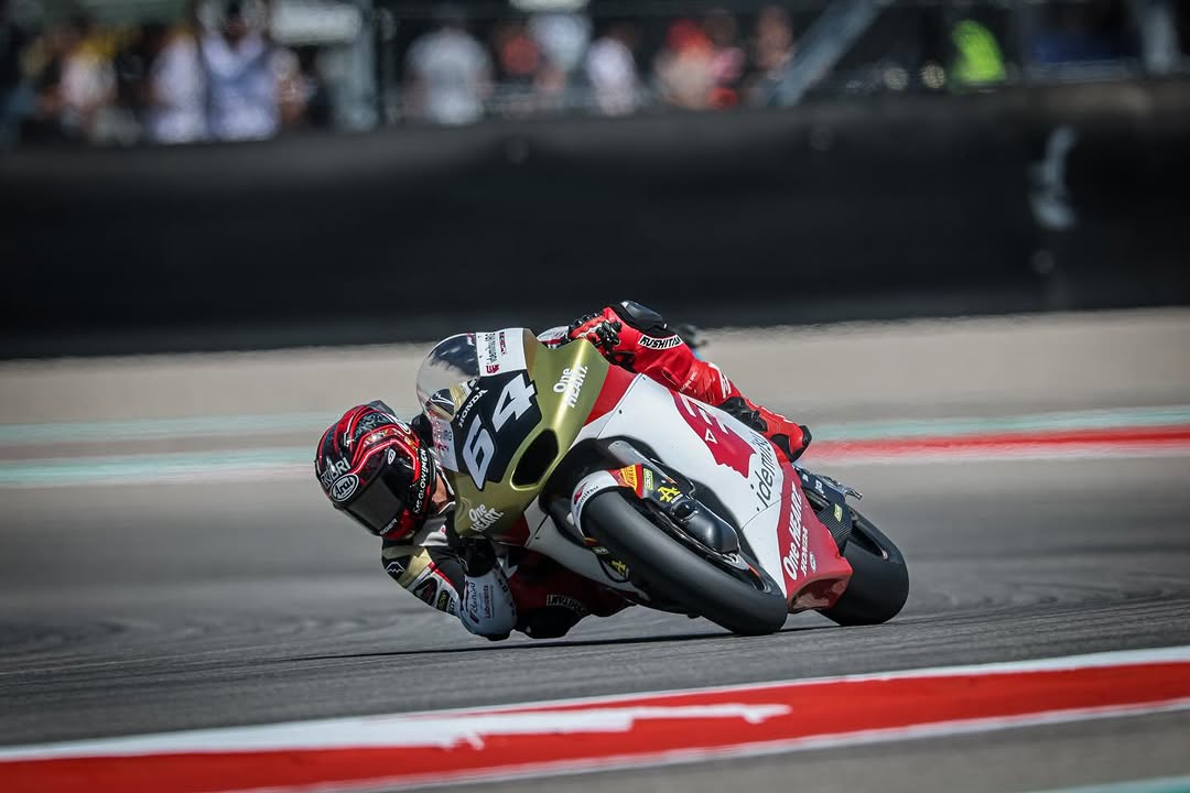 Pulih dari Cedera Bahu, Mario Aji Balapan di Moto2 Catalunya