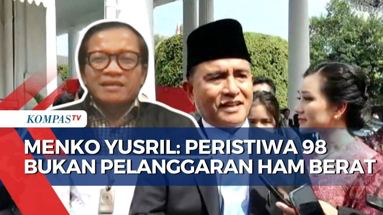 Respons Menko Yusril soal Komnas HAM-Ombudsman Bentuk TPF Demo Rusuh