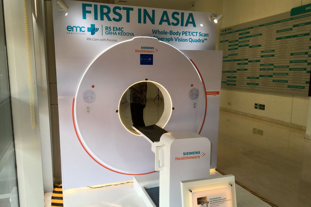 RS EMC Grha Kedoya Hadirkan PET/CT Scan Whole Body Pertama di Asia.