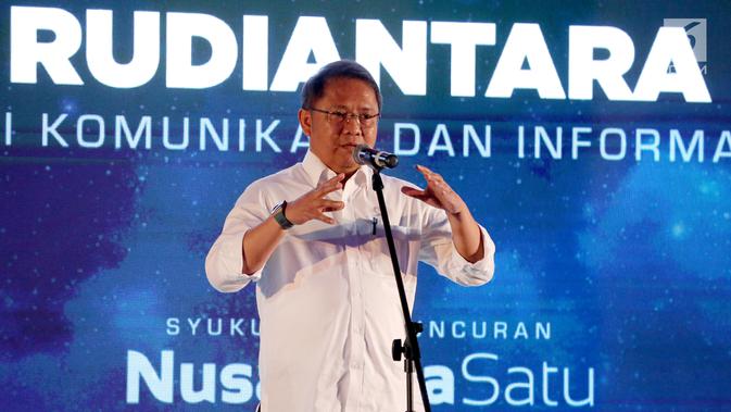 Rudiantara: Satelit Nusantara 5 Perkuat Kemandirian Digital RI