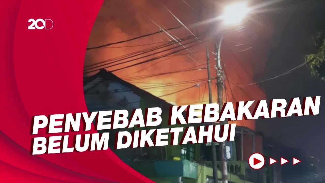 Rumah Tinggal di Pasar Minggu Jaksel Terbakar, 19 Unit Damkar Dikerahkan