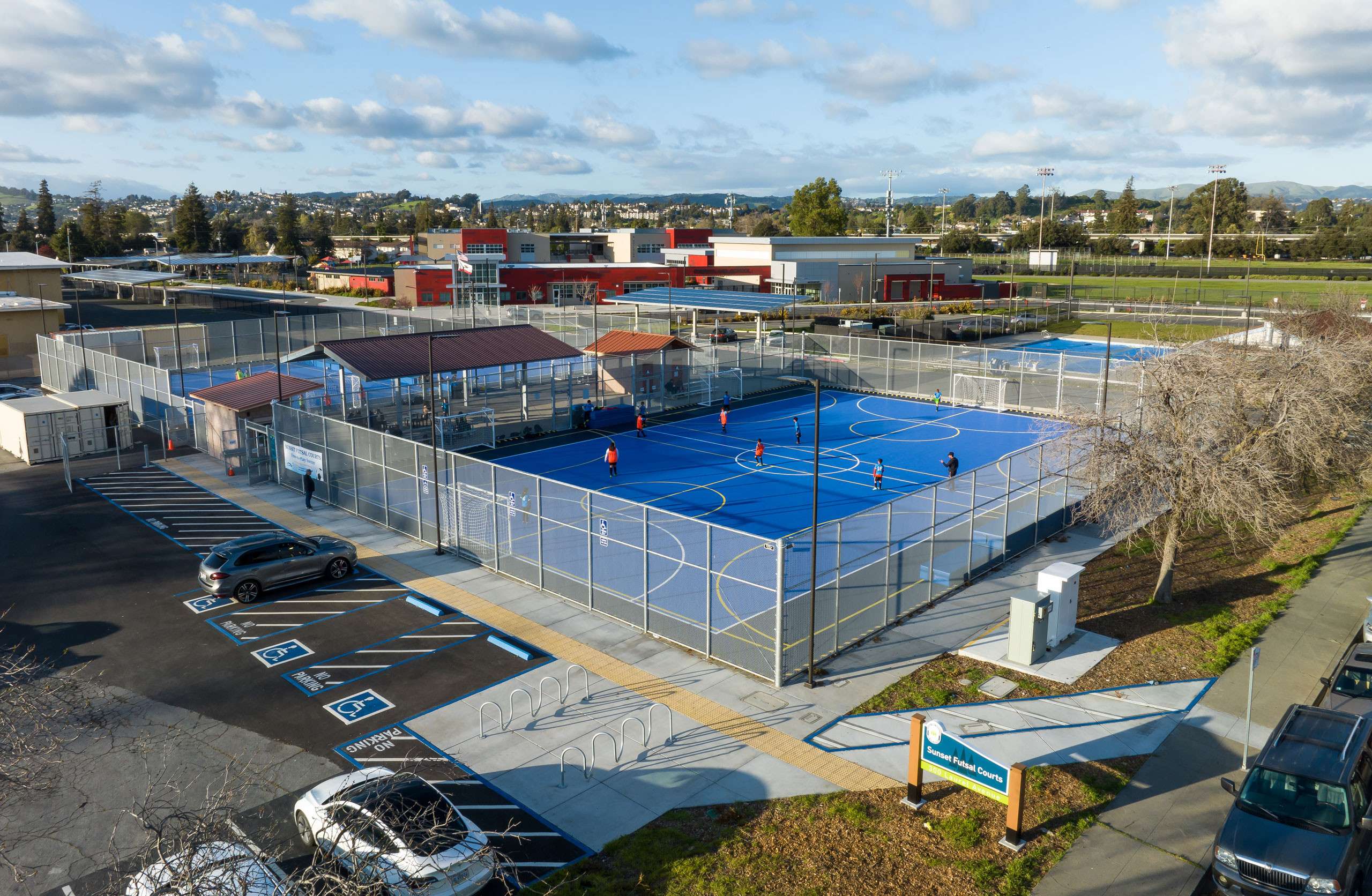 San Bernardino Celebrates Completion of Its First Futsal Court