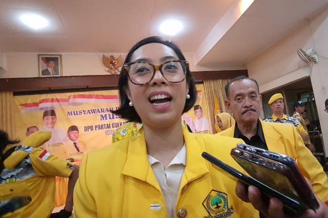 Sekar Tandjung, Putri Akbar Tandjung, Terpilih Lagi Jadi Ketua DPD Golkar Solo