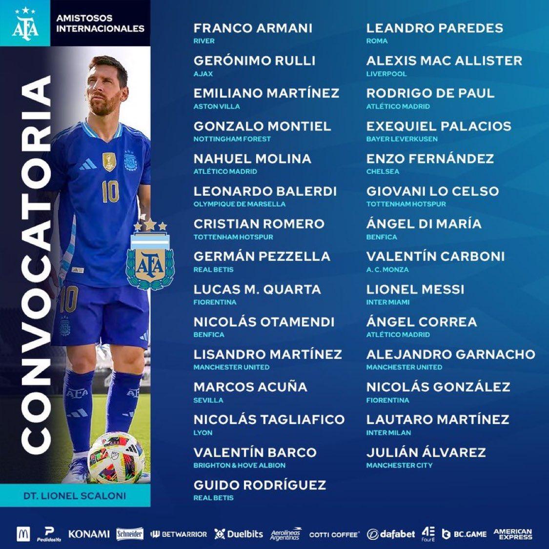 Selain Messi, Dua Pemain Muda Argentina Dipulangkan Scaloni Jelang Laga Kontra Ekuador