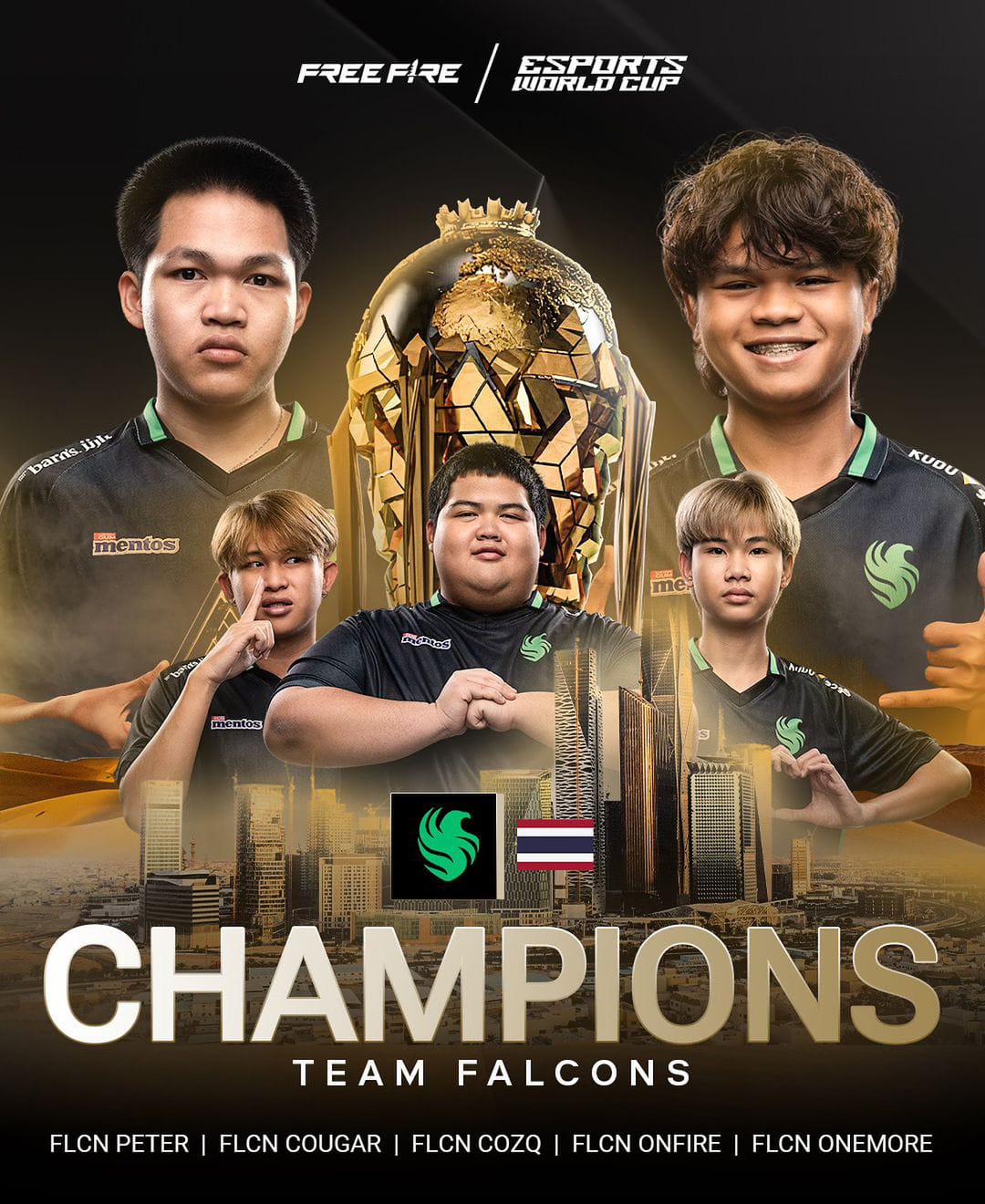 Team Falcons Juara The International 2025, Menang dari Tim Dota 2 China