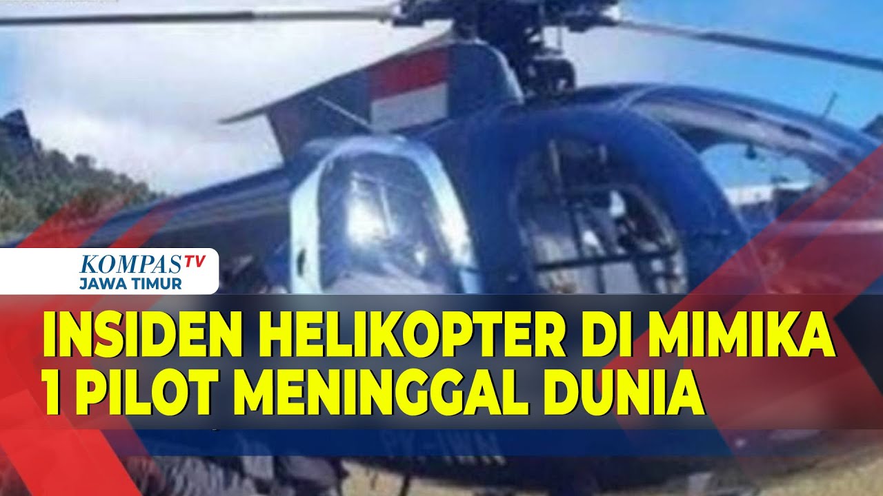 Tim SAR Cek Lokasi Jatuhnya Helikopter Intan Angkasa di Mimika Lewat Udara