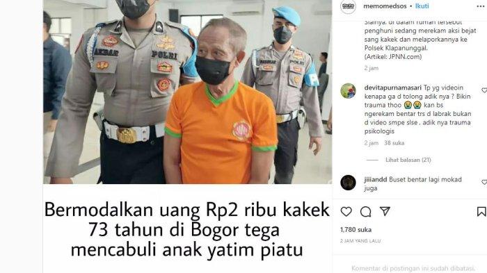 Tragedi di Ciampea: Dua Kakek Diduga Cabuli Dua Bocah di Bawah Umur, Terungkap Setelah Korban Melapor ke Orang Tua