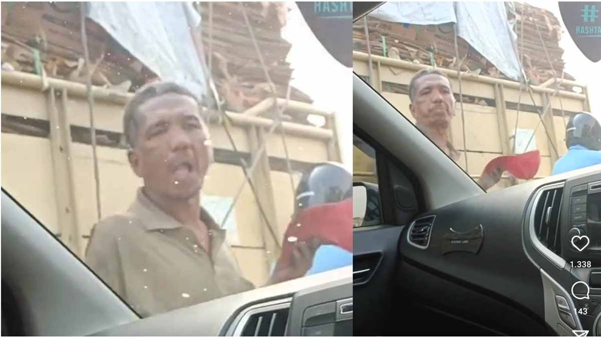 Viral: 'Pak Ogah' di Jaksel Ludahi Mobil karena Tak Diberi Uang, Polisi Turun Tangan