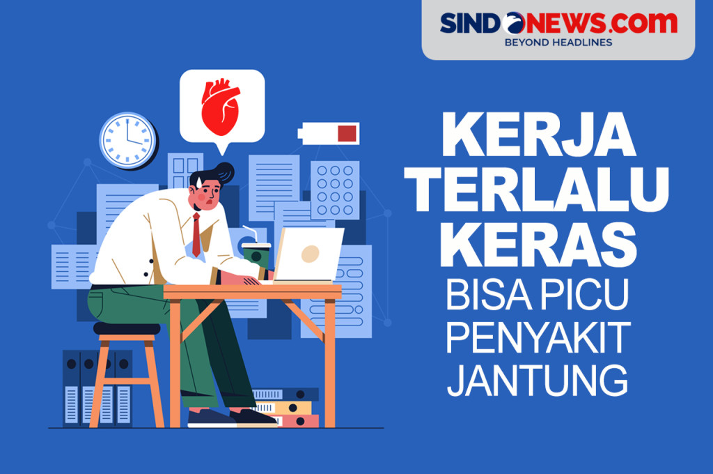 Waspada! Kelelahan Bekerja Picu Serangan Jantung hingga Kematian